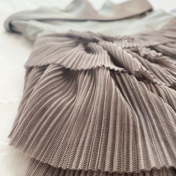 Hazelnut Tiered Tulle Dress BCBGMaxAzria - Picture 9 of 11
